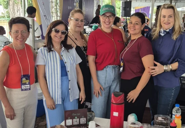 Integrantes do Café Empresárias em Foco marcaram presença na Caravana das Margarida